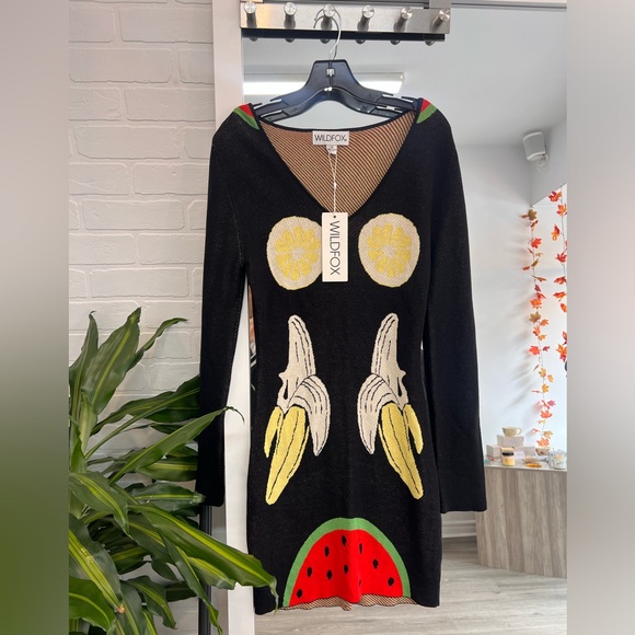 NEW Wildfox fruit dress - Picture 3 of 4